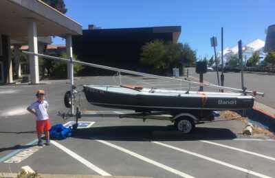 I started off buying an “experienced” racing dinghy