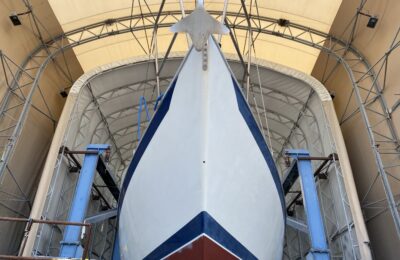 Bringing sexy back: Hull paint cleaning/buffing