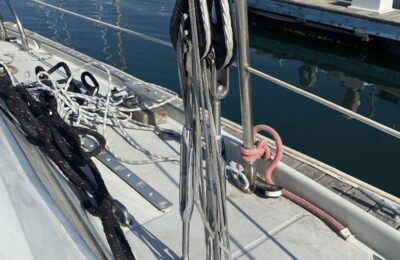 Standing Rigging Replacement:  Colligo Install & Test Sail